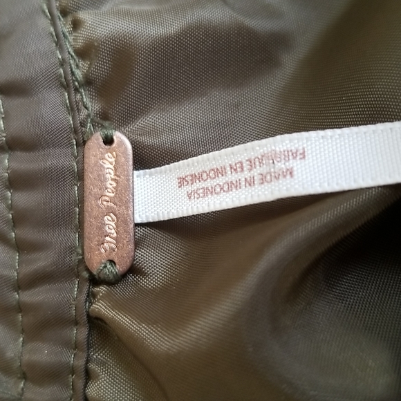 LIKE NEW Free People Bomber Jacket - Picture 2 of 7